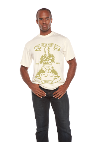 Martial Art Men's Bamboo Viscose/Organic Cotton Short Sleeve Graphic T-Shirt