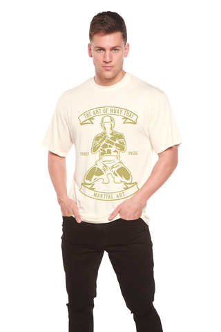 Martial Art Men's Bamboo Viscose/Organic Cotton Short Sleeve Graphic T-Shirt