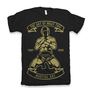 Martial Art Men's Bamboo Viscose/Organic Cotton Short Sleeve Graphic T-Shirt