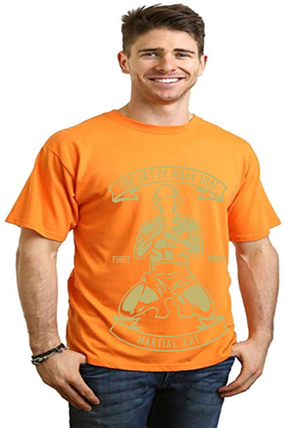 Martial Art Men's Bamboo Viscose/Organic Cotton Short Sleeve Graphic T-Shirt