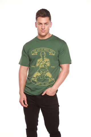 Martial Art Men's Bamboo Viscose/Organic Cotton Short Sleeve Graphic T-Shirt