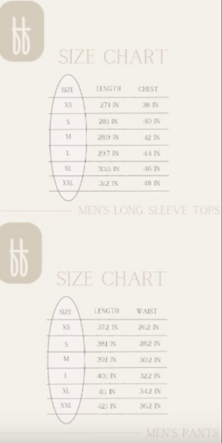 Men's Bamboo Pajama  | Arm Day
