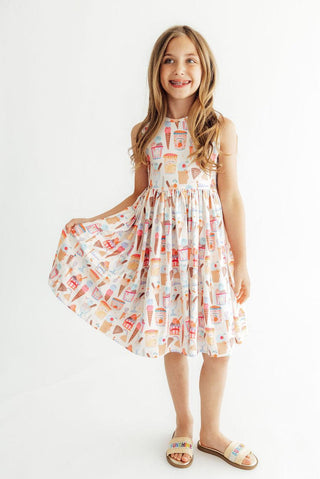 What's the Scoop Tank Twirl Dress