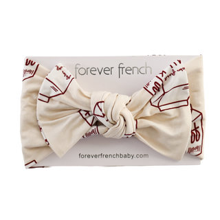 Bamboo Head Wrap | Milk