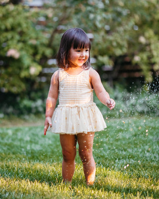 Tutu Elephant Ballet Skirt Swimsuit