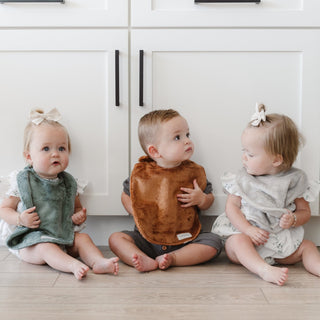 MINKY BIBS 3-PACK