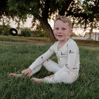Bamboo Two Piece Pajamas | Mallard