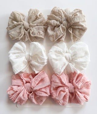 Piggy Clip Trio Set | Neutrals