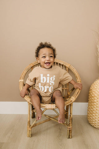 Organic Cotton Big Bro T-Shirt Romper