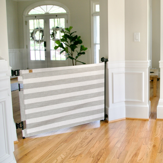Crypton® Fabric Baby & Pet Safety Gate – Stylish, Stain-Resistant, PFAS-Free