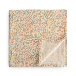 Organic Cotton Muslin Swaddle Blanket