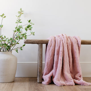PATTERNED FAUX FUR XL THROW BLANKETS
