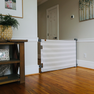 Crypton® Fabric Baby & Pet Safety Gate – Stylish, Stain-Resistant, PFAS-Free