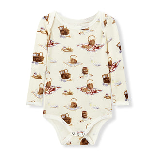 Picnic Organic Cotton Long Sleeve One Piece