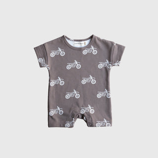 French Terry Romper | Dirt Bike