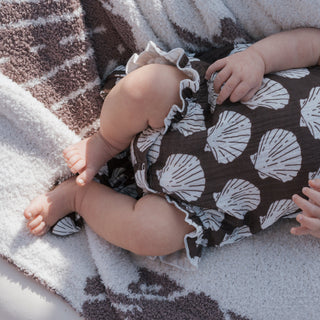 Plush Blanket | Seashells