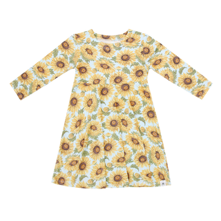 Sammy's Sunflower Swirly Girl Dress