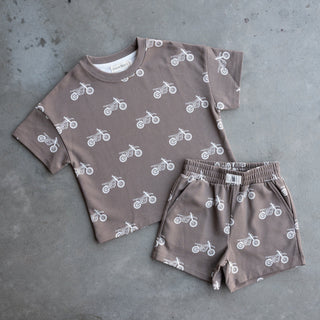 French Terry Short Set | Dirt Bike