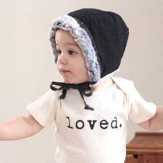 Loved. Organic Cotton Short Sleeve Baby Bodysuit