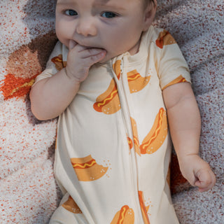 Shortie Bamboo Zip | Hot Dogs