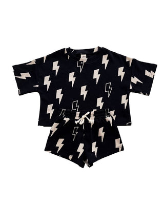 Shorts Set | Black Bolts