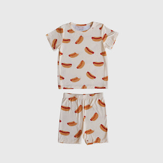 Bamboo Short Set | Hot Dogs