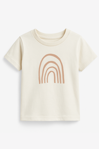 Rainbow Clay Organic Cotton Short Sleeve Toddler T-Shirt