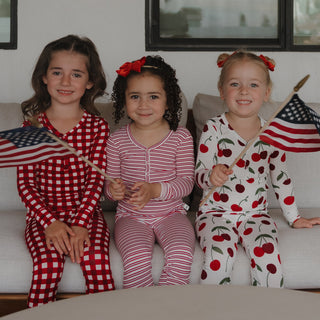 Bamboo Two Piece Pajamas | Cherry