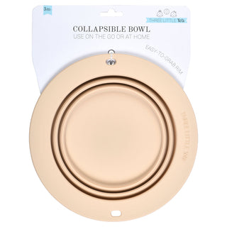 Sugar Cookie Collapsible Bowl for Travel or Home