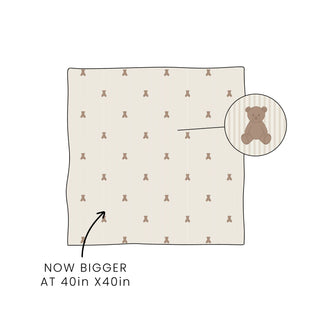 Bamboo Swaddle | Teddy