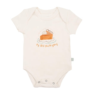 graphic bodysuit | thanksgiving pie