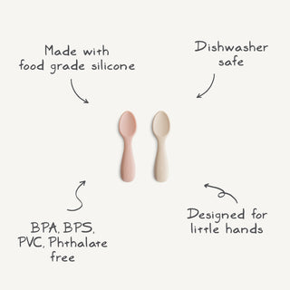 Silicone Toddler Starter Spoons
