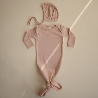 Ribbed Baby Bonnet