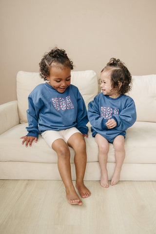 USA Daisy Sweatshirt Romper