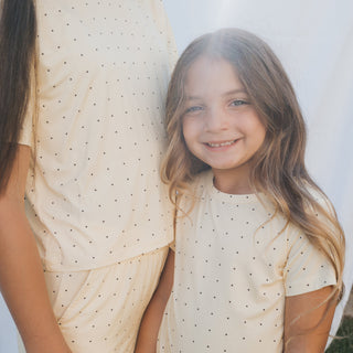 Child Boxy Tee Lounge Set | Veda