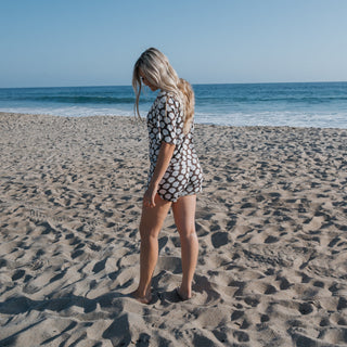 Women's Bamboo Short Set | Seashells