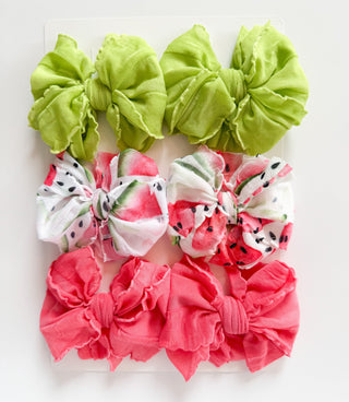 Piggy Set Trio | Watermelon Slice