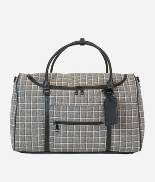 The Weekender - Plaid Tweed