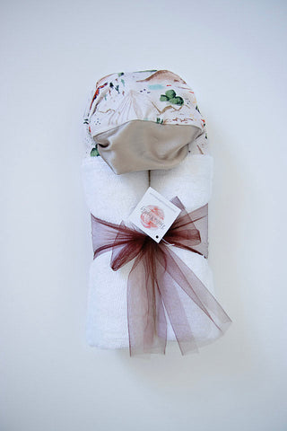 Western Wyatt | Luxe Bamboo Hooded Baby Bath Towel