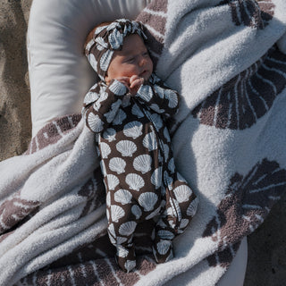 Plush Blanket | Seashells