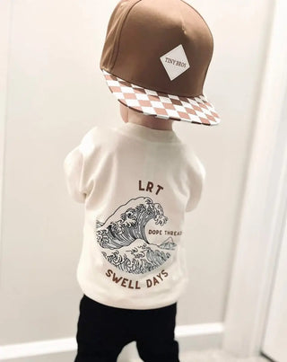 Little Rad Things Short Sleeve T-shirt in cream