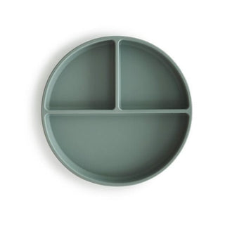 SILICONE SUCTION PLATE (CAMBRIDGE BLUE) - Bella Rose Chic Boutique